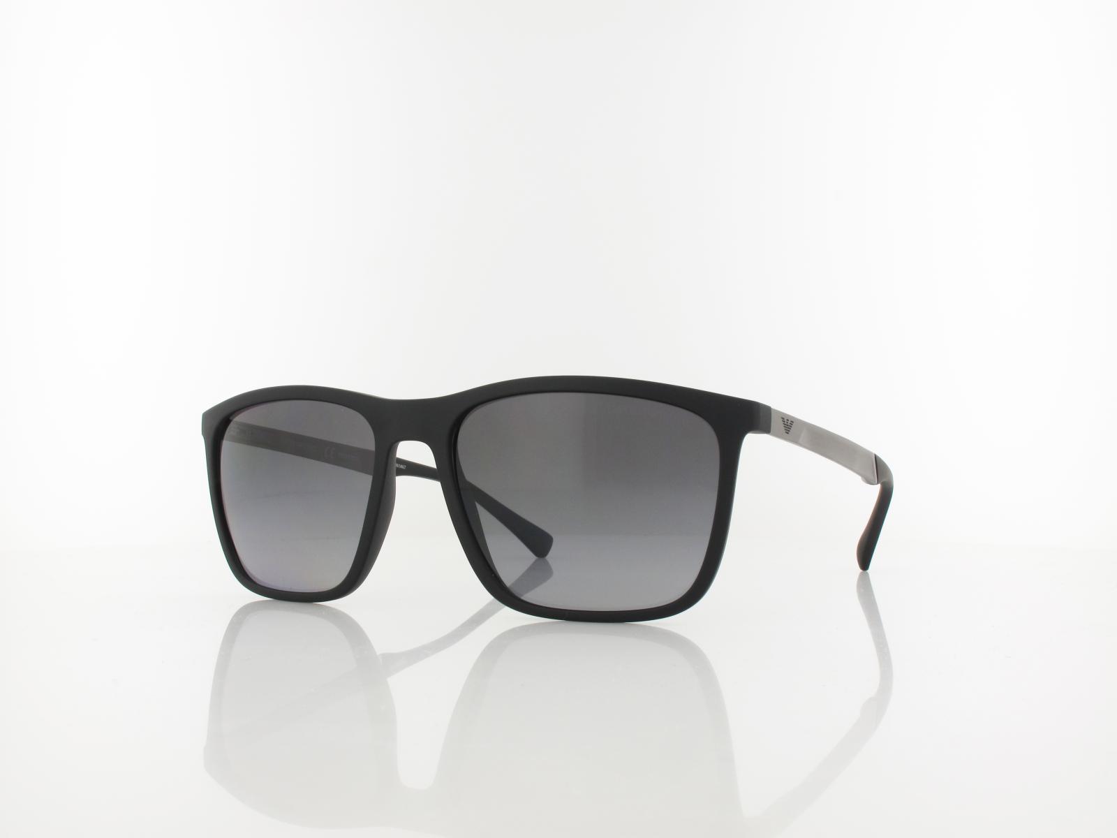 Emporio Armani | EA4150 5001T3 59 | matte black / polar gradient grey