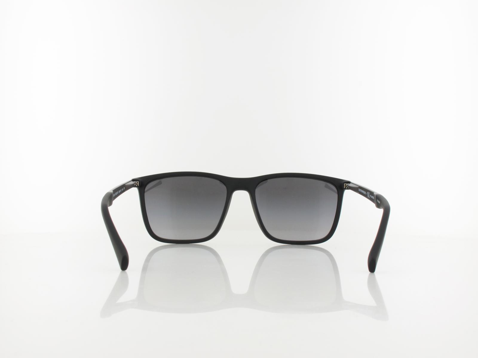 Emporio Armani | EA4150 5001T3 59 | matte black / polar gradient grey