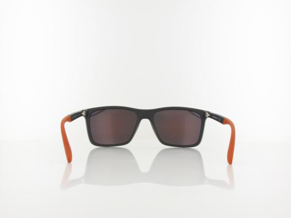 Emporio Armani | EA4170 54376Q 58 | matte grey / dark violet mirror red