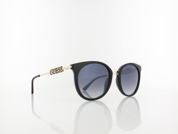 Guess | GU7645 01B 52 | shiny black / gradient smoke