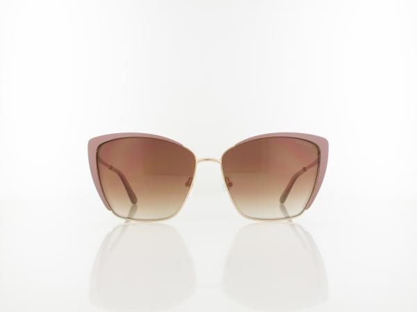Guess | GU7743 57G 59 | shiny beige / brown mirror