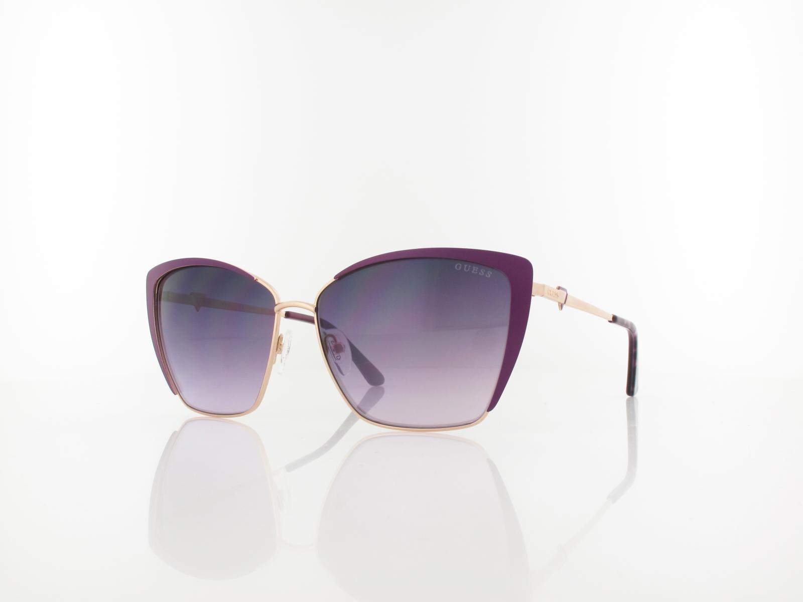 Guess | GU7743 81Z 59 | shiny violet / violet gradient mirror