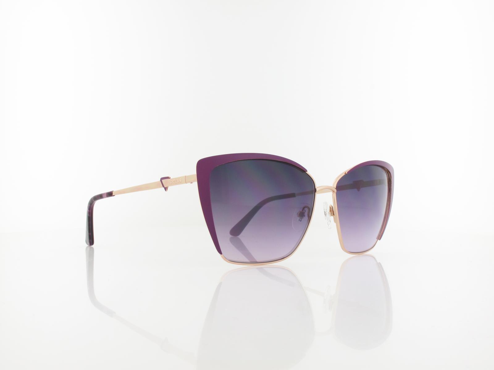 Guess | GU7743 81Z 59 | shiny violet / violet gradient mirror