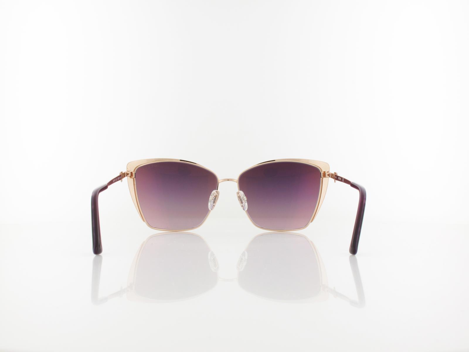 Guess | GU7743 81Z 59 | shiny violet / violet gradient mirror