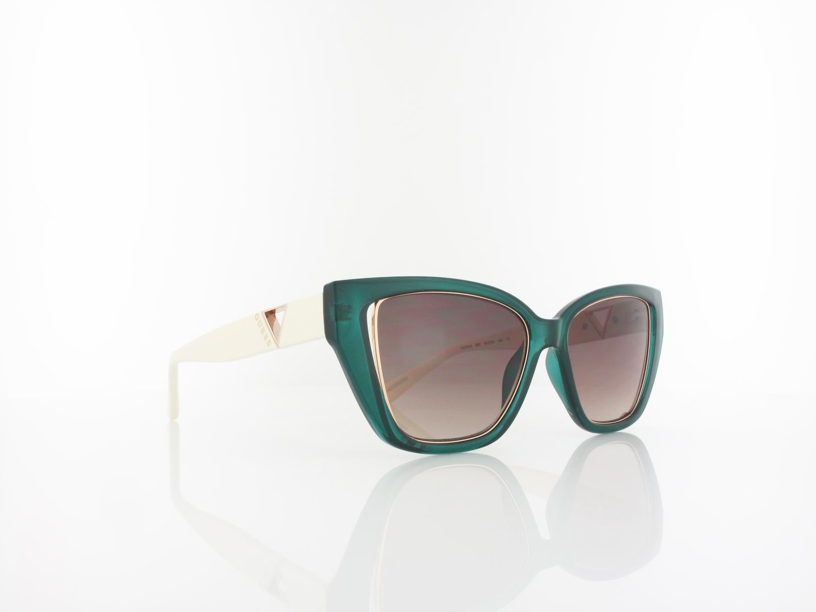 Guess | GU7816 96F 54 | shiny dark green / gradient brown