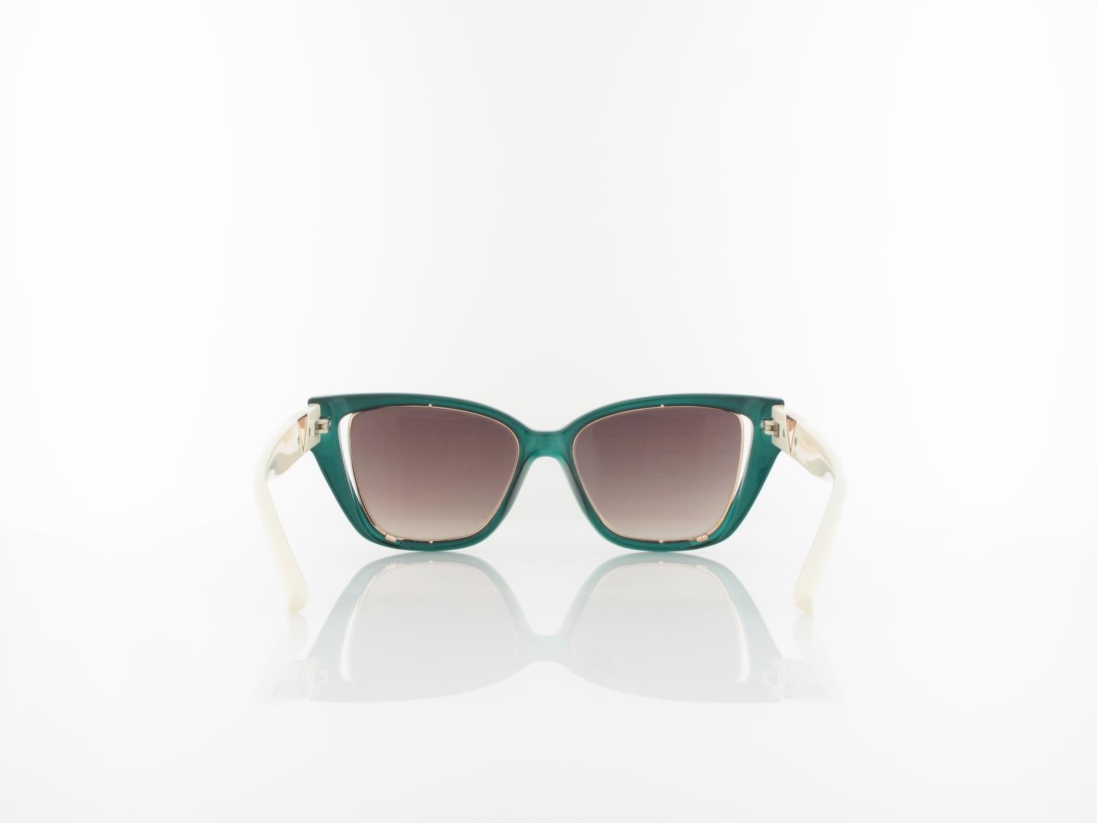 Guess | GU7816 96F 54 | shiny dark green / gradient brown