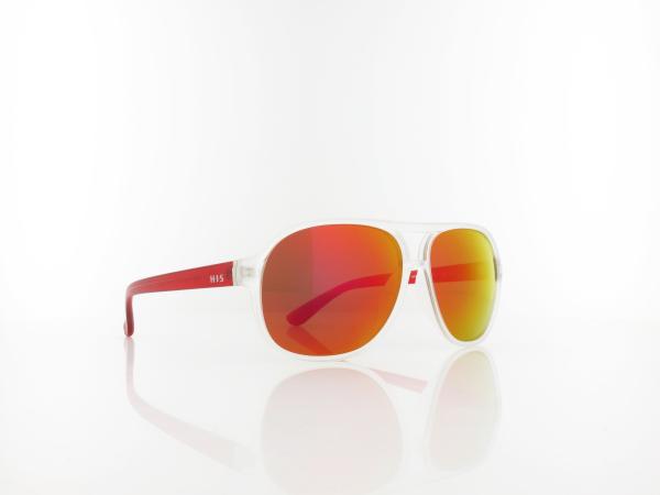 HIS polarized | HP58124-4 60 | matt crystal red / grey and red revo polarized