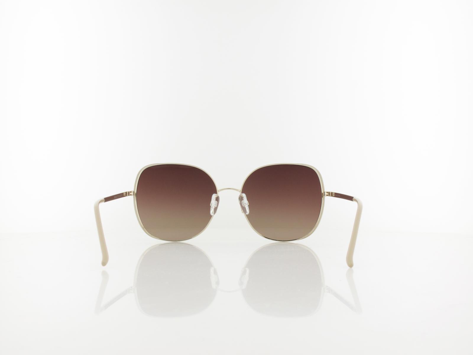 HIS polarized | HPS24105-1 57 | gold beige / smoke gradient pol