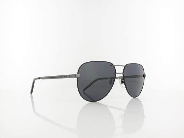 Hugo | HG 1166/S ANS/IR 58 | black dark ruthenium / grey