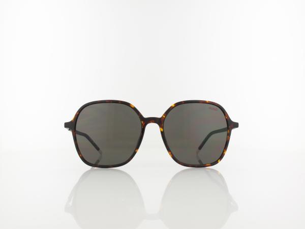 Hugo | HG 1236/S 0UC/IR 55 | red havana / grey