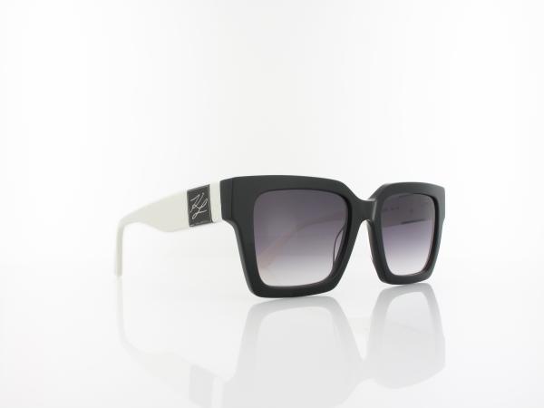 Karl Lagerfeld | KL6057S 004 52 | black white / gradient grey