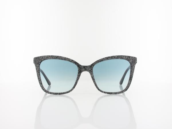 Karl Lagerfeld | KL988S 002 54 | black glitter / turquoise gradient