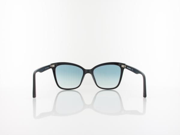 Karl Lagerfeld | KL988S 002 54 | black glitter / turquoise gradient