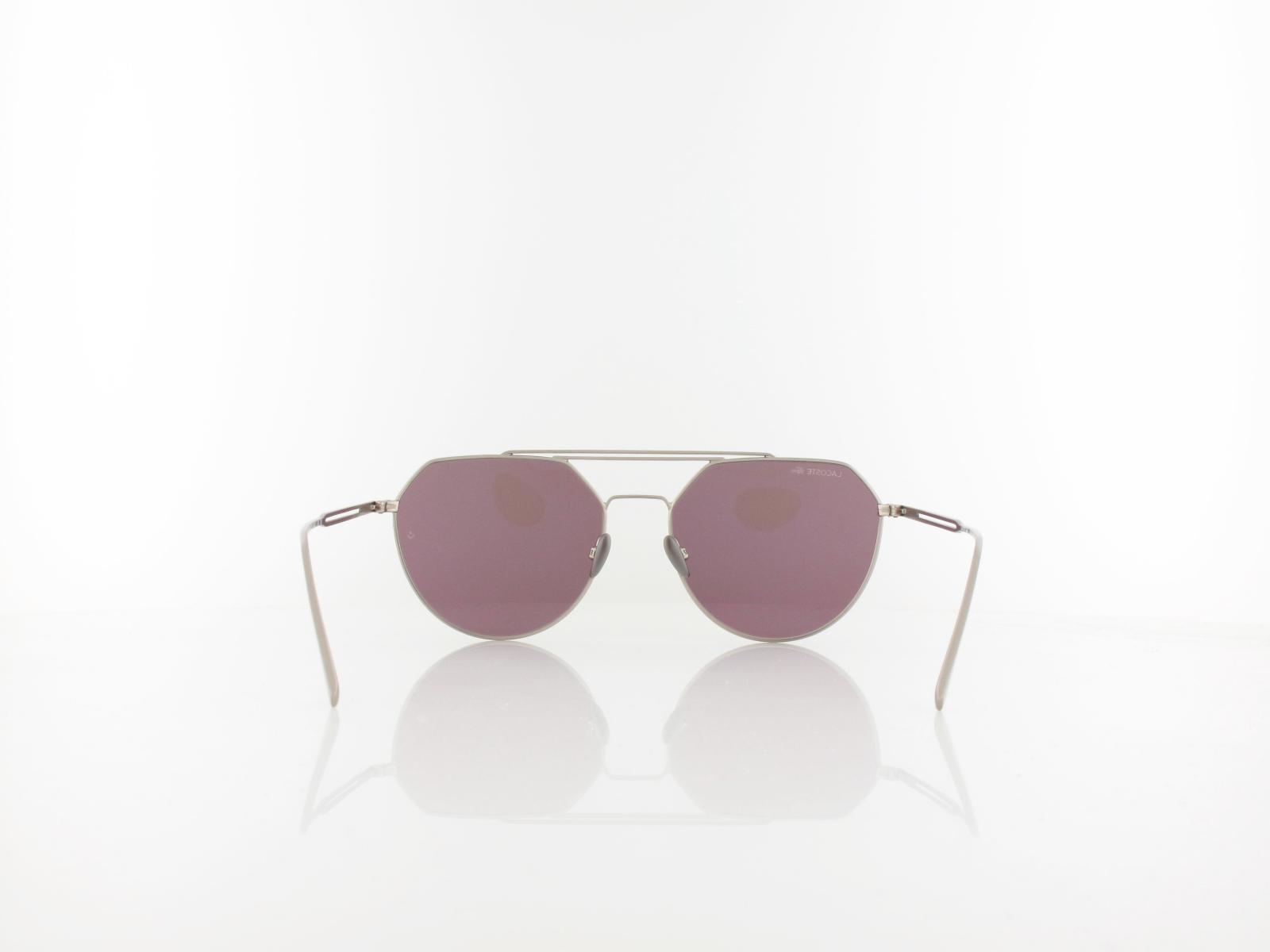 Lacoste | L220SPC 033 54 | matte gunmetal / red