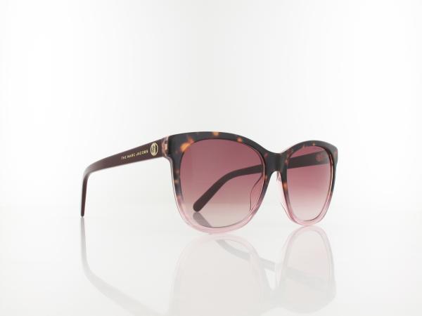 Marc Jacobs | MARC 527/S 65T/3X 57 | havana burgundy / pink gradient