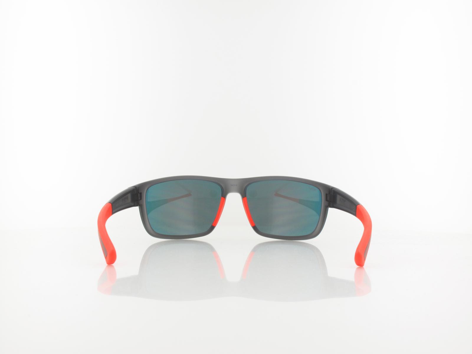 Brilando | Premium Sport M1010 58 | black transparent orange / brown red mirror