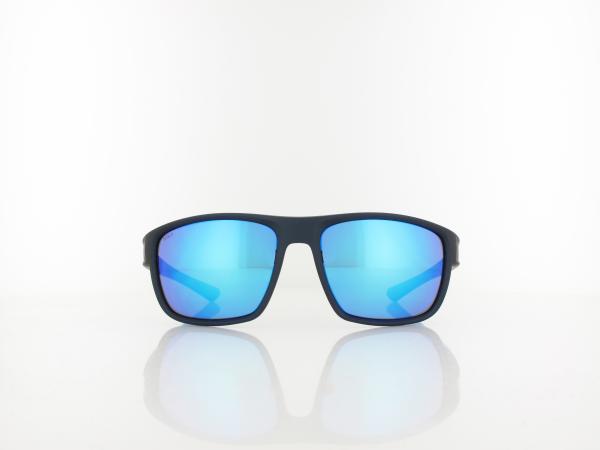 Brilando | Premium Sport M1020 58 | solid matte blue / grey turquoise mirror
