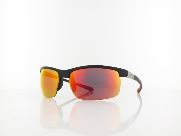 Brilando | Premium Sport M1040 69 | solid matte black / brown red mirror