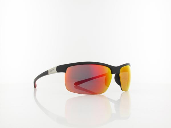 Brilando | Premium Sport M1040 69 | solid matte black / brown red mirror