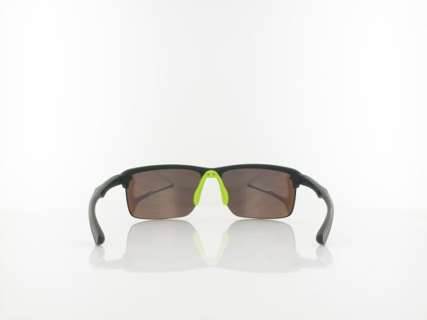 Brilando | Premium Sport M1080 66 | matte green / brown yellow mirror
