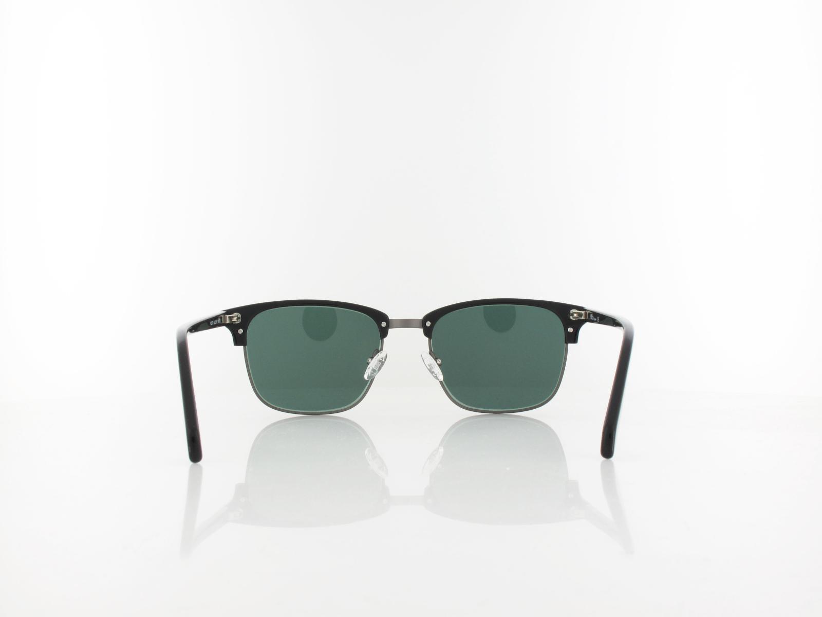 Brilando | Premium Retro Sun R2970 55 | schwarz grau / grün