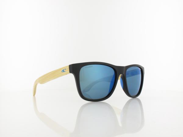 O'Neill | ONS 9016 2.0 104P 55 | matte black bamboo / blue mirror polarized