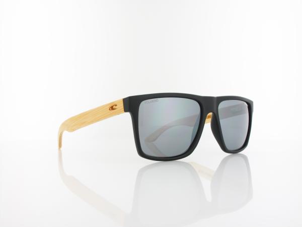 O'Neill | HARWOOD 2.0 104P 57 | matte black bamboo / solid smoke with silver flash