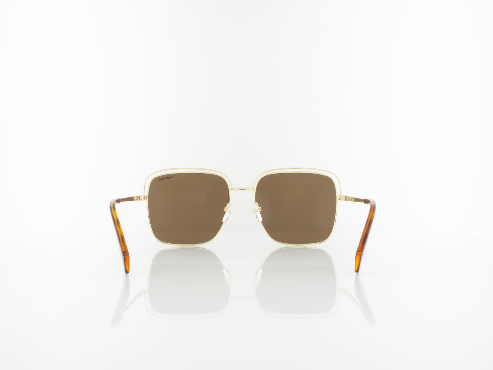 Polaroid | PLD 4104/S 01Q/SP 56 | gold brown / bronze polarized
