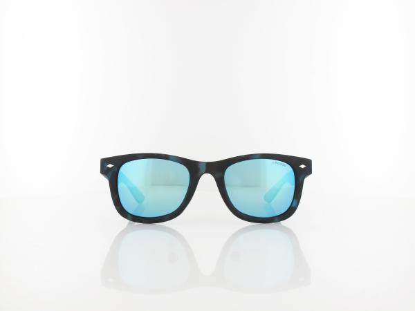 Polaroid | PLD small 8009/N SEC/JY 45 | havana blue / grey blue mirror polarized