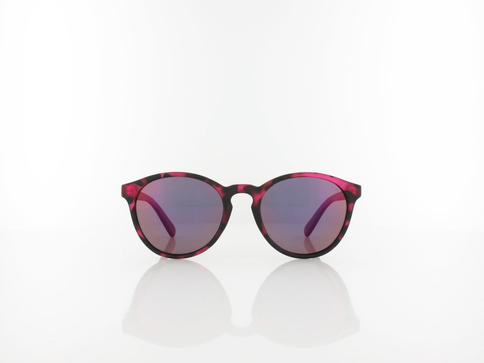 Polaroid | PLD 8024/S C4B/AI 47 | havana fuchsia / grey pink mirror polarized