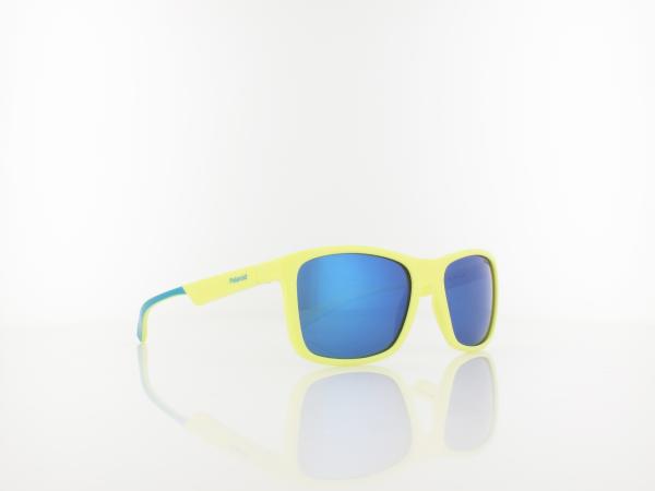 Polaroid | PLD 8053/S 05B/5X 49 | matt yellow azure / blue mirror polarized