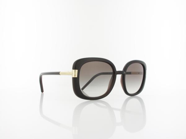 Prada | PR04WS 05M3D0 53 | dark brown crystal / brown gradient grey