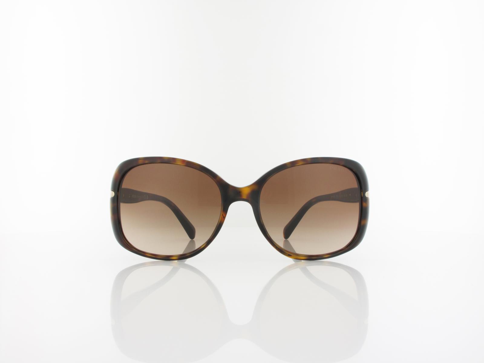 Prada | PR08OS 2AU6S1 57 | havana / brown gradient