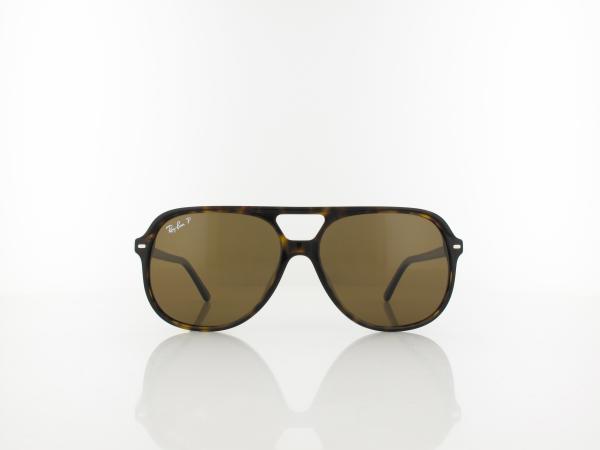Ray Ban | Bill RB2198 902/57 56 | havana / polar brown