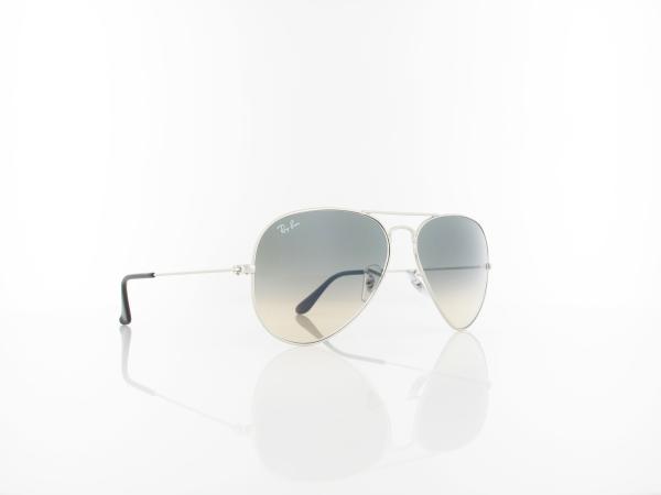 Ray Ban | Aviator Large Metal RB3025 003/32 58 | silver / crystal grey gradient