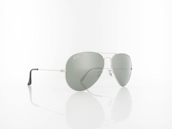 Ray Ban | Aviator Large Metal RB3025 003/40 62 | silver / crystal grey mirror