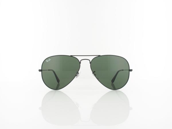 Ray Ban | Aviator Large Metal L2823 58  | black / crystal green