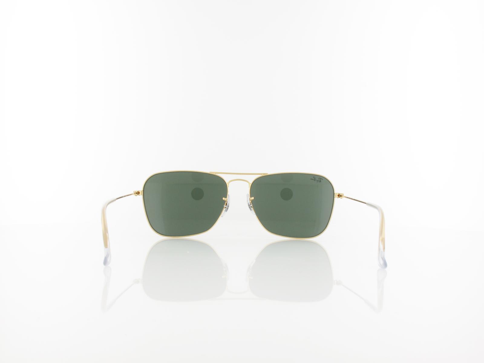Ray Ban | Caravan RB3136 001 58 | arista / crystal green