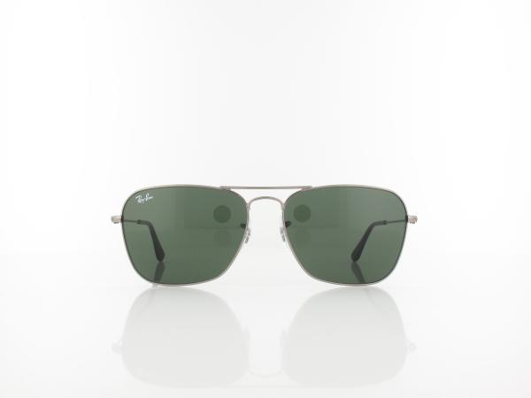 Ray Ban | Caravan RB3136 004 58 | gunmetal / crystal green