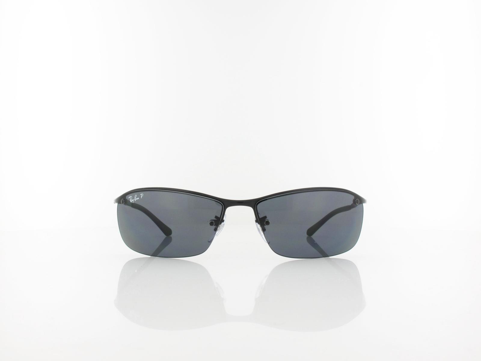 Ray Ban | Top Bar RB3183 002/81 63 | black / polar grey