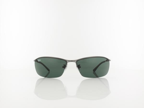 Ray Ban | Top Bar RB3183 004/71 63 | gunmetal / green