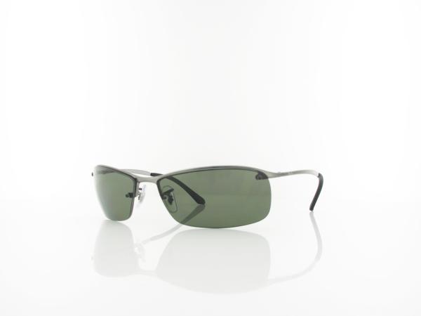 Ray Ban | Top Bar RB3183 004-9A 63 | gunmetal / polar green