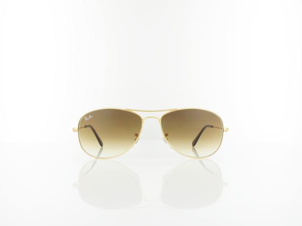 Ray Ban | Cockpit RB3362 001/51 56 | arista / crystal brown gradient