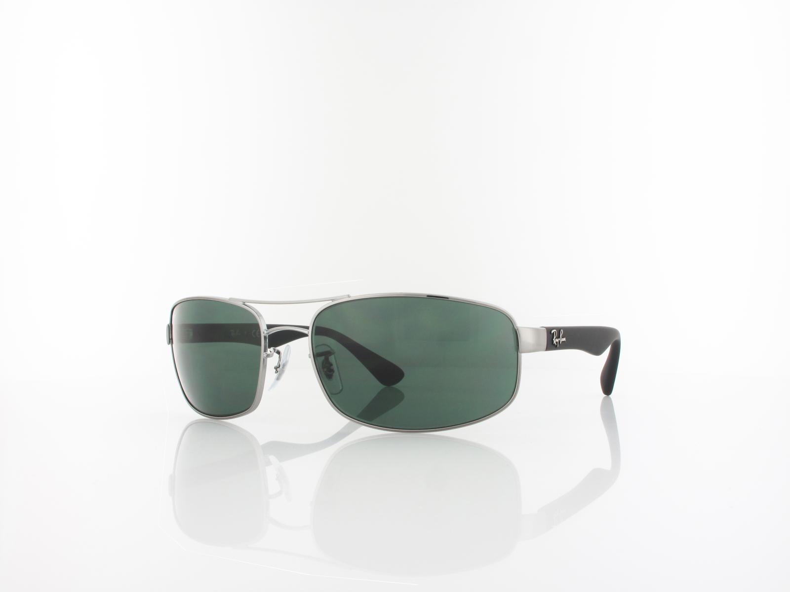 Ray Ban | RB3445 004 64 | gunmetal / crystal green