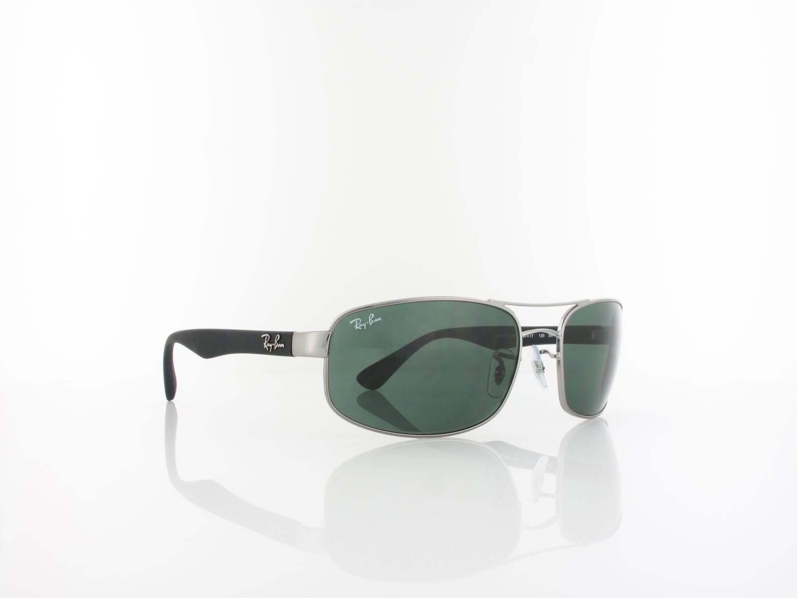 Ray Ban | RB3445 004 64 | gunmetal / crystal green