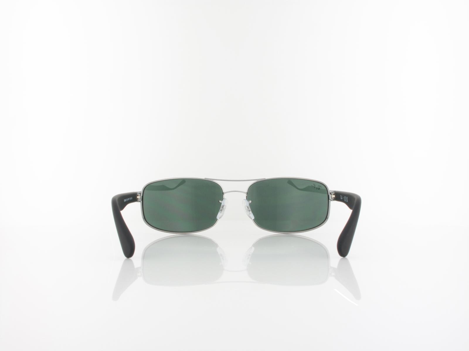 Ray Ban | RB3445 004 64 | gunmetal / crystal green