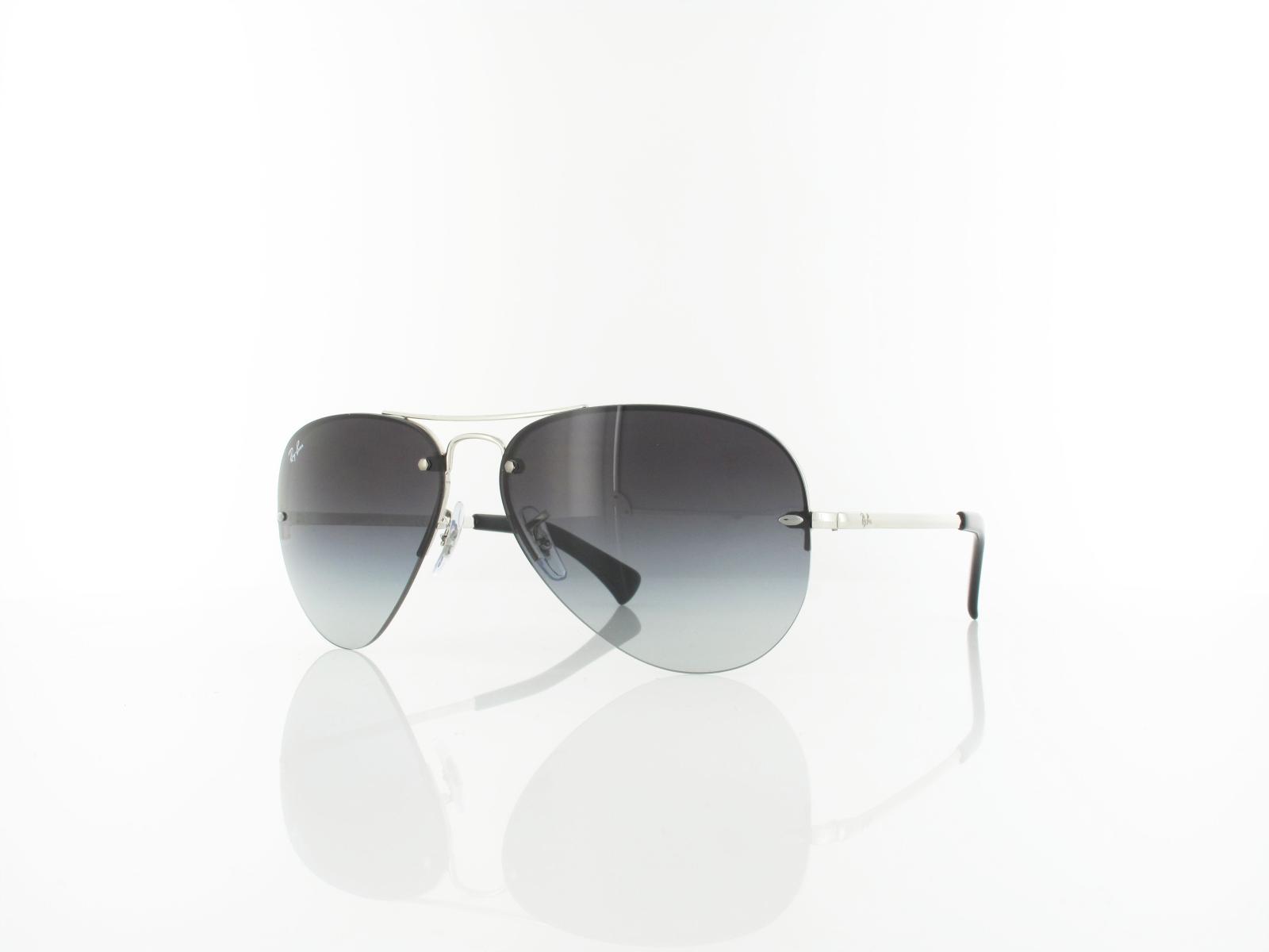 Ray Ban | RB3449 003/8G 59 | shiny silver / grey gradient