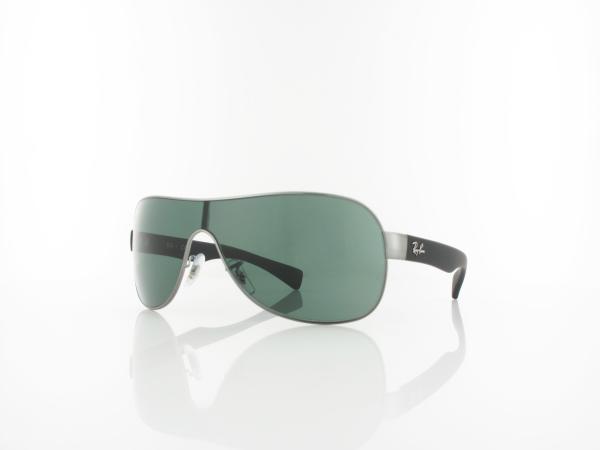 Ray Ban | Emma RB3471 004/71 32 | gunmetal black rubber / green