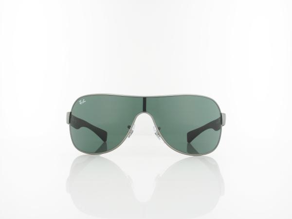 Ray Ban | Emma RB3471 004/71 32 | gunmetal black rubber / green