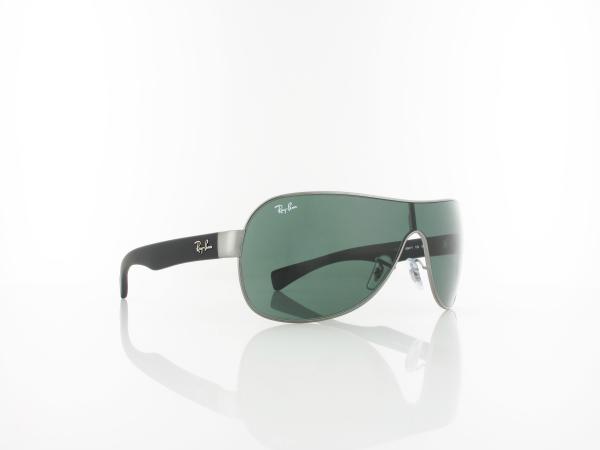 Ray Ban | Emma RB3471 004/71 32 | gunmetal black rubber / green